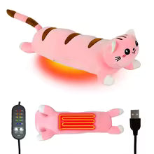 Pink Heated Cat Plushie (2nd edition)